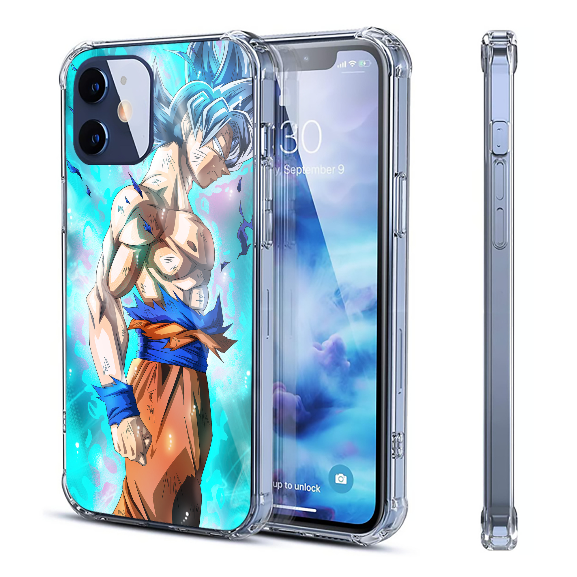 （画像用） ドラゴンボール DRAGON BALL 【iPhone 12シリーズ対応】透明スマホケース（クリアソフトケース）